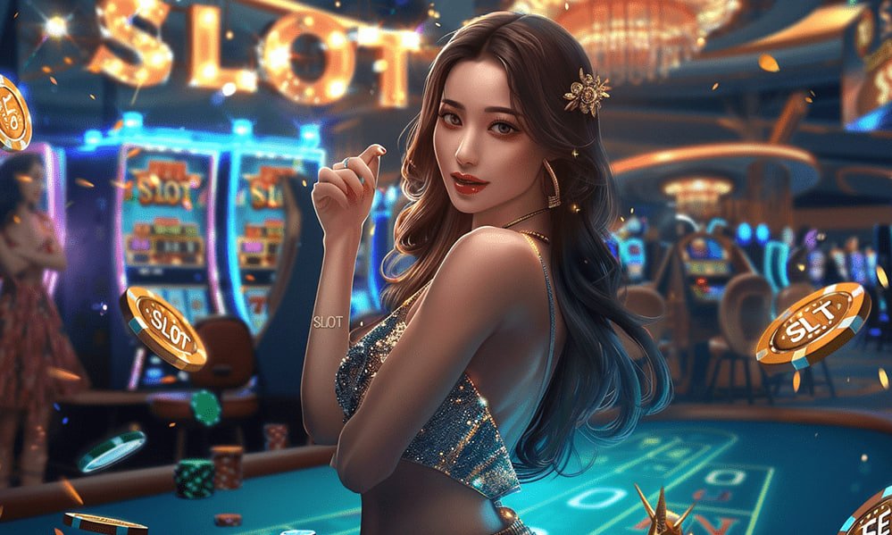 Meja blackjack live dealer di mpo as dengan kartu dan nilai hand ditampilkan